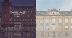 Desktop Screenshot of nobishotel.com