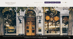 Desktop Screenshot of nobishotel.se